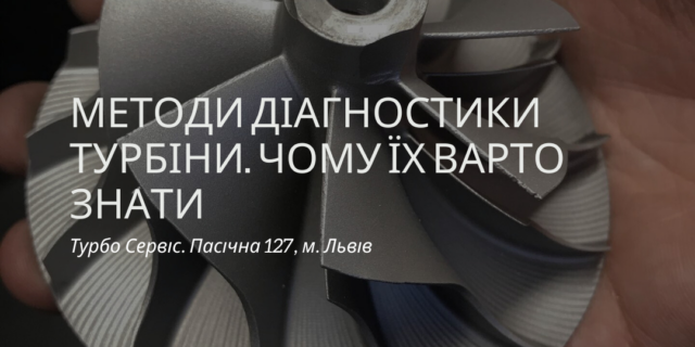 Методи діагностики турбіни. Чому їх варто знати