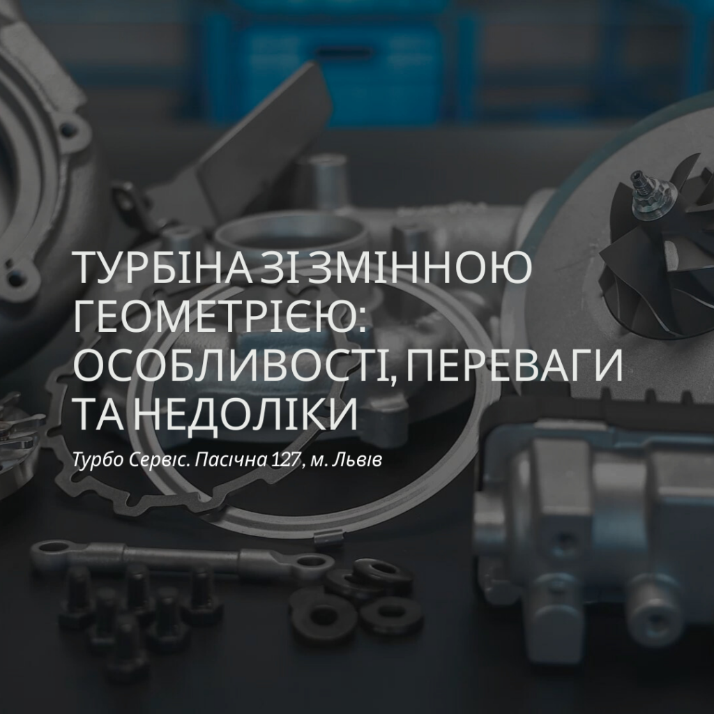 Турбіна зі змінною геометрією особливості, переваги та недоліки